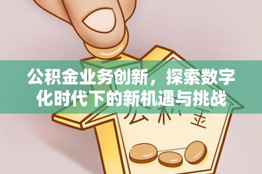 莿桐公积金业务创新，探索数字化时代下的新机遇与挑战