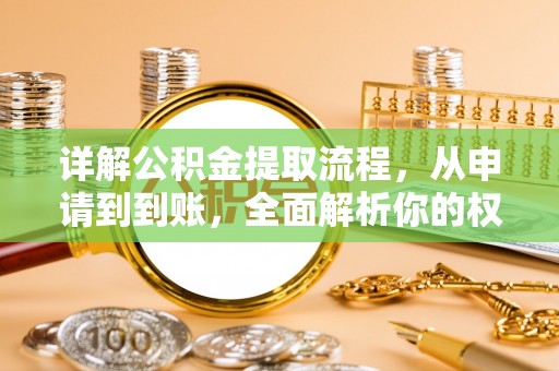 莿桐详解公积金提取流程，从申请到到账，全面解析你的权益与操作步骤