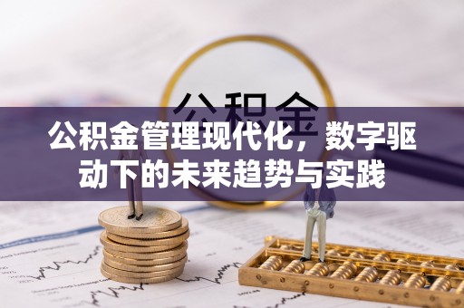 莿桐公积金管理现代化，数字驱动下的未来趋势与实践