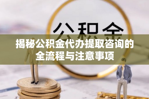 莿桐揭秘公积金代办提取咨询的全流程与注意事项