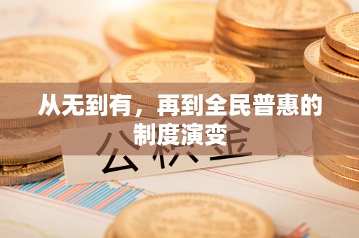 莿桐从无到有，再到全民普惠的制度演变