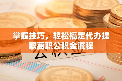 莿桐掌握技巧，轻松搞定代办提取离职公积金流程