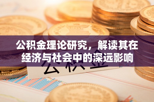 莿桐公积金理论研究，解读其在经济与社会中的深远影响