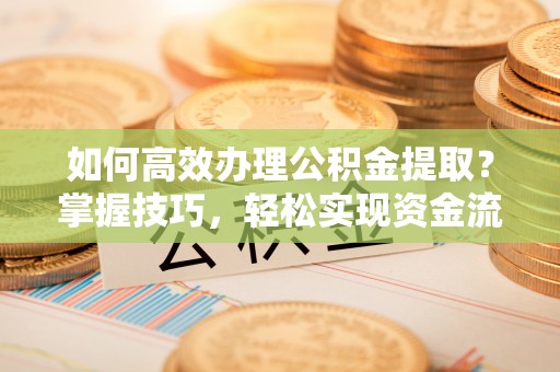 莿桐如何高效办理公积金提取？掌握技巧，轻松实现资金流动