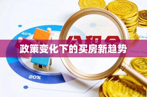 莿桐政策变化下的买房新趋势