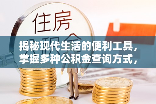 莿桐揭秘现代生活的便利工具，掌握多种公积金查询方式，让财富管理更轻松