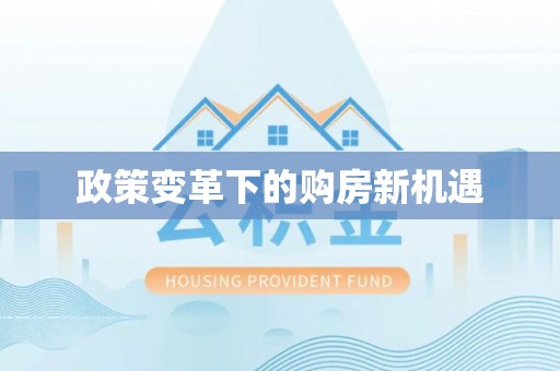 莿桐政策变革下的购房新机遇