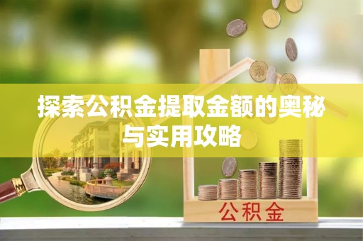 莿桐探索公积金提取金额的奥秘与实用攻略