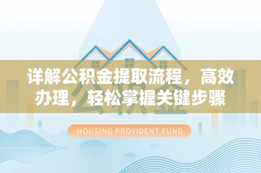 莿桐详解公积金提取流程，高效办理，轻松掌握关键步骤