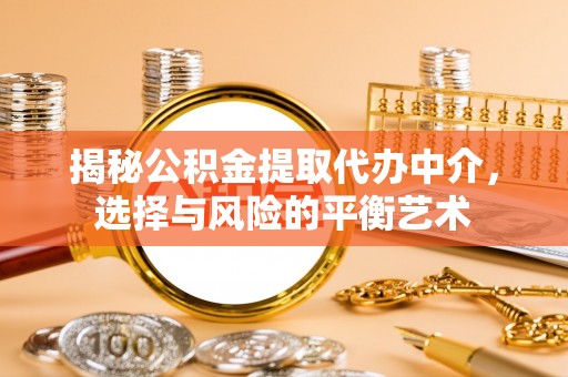 莿桐揭秘公积金提取代办中介，选择与风险的平衡艺术